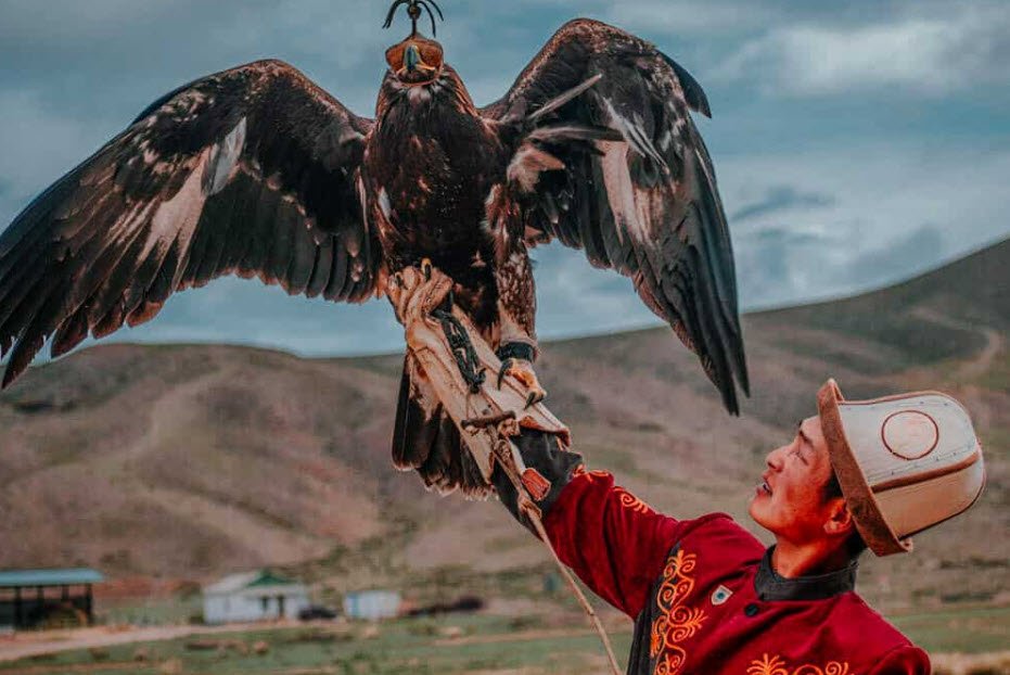 Bokonbayevo Village (Eagle Hunting), Issyk-Kul Region, Kyrgyzstan